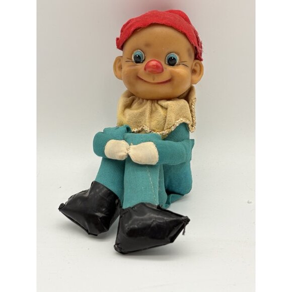 Vintage Elf Knee Hugger Christmas made in Japan, Shelf Sitter - Picture 1 of 14